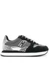 Hide & Jack Over Sneakers Mit Zebra-print In Grau
