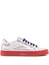 Hide & Jack Sky Construction Sneakers In White