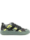 Hide & Jack Mini Silverstone Sneakers In Green
