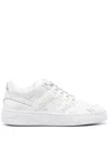 Hide & Jack Mini Silverstone Low-top Sneakers In White