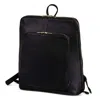 Hides Leather Co. Women's Black Vintage Handmade Leather Backpack - Tech