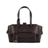 Hidesins Basset Magic Brown Bag In Smooth Calfskin Leather In Brown
