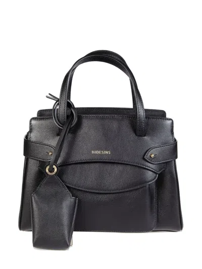 Hidesins Black Leather Bag