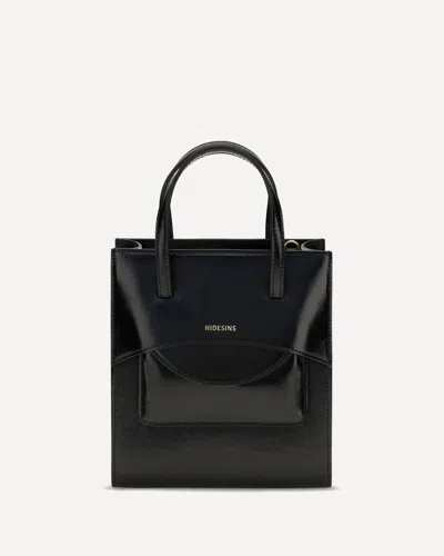Hidesins Borsa A Mano Pocket In Pelle In Black