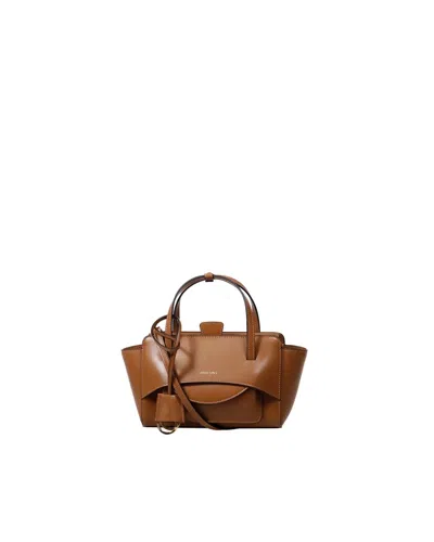 Hidesins Borsa Flap S Premiere Caramel In Red