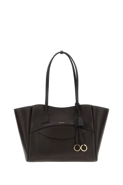 Hidesins Dark Brown Shopper Soft Leather Shoulder Bag