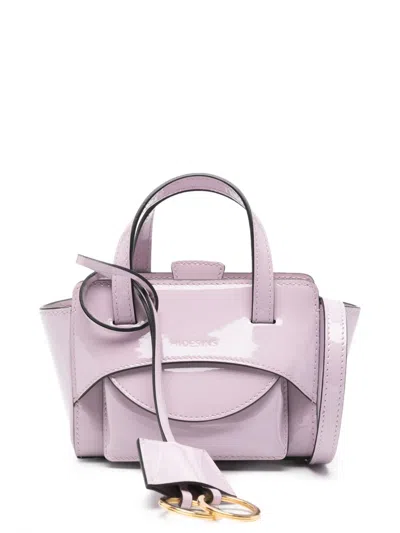 Hidesins Debossed-logo Tote Bag In Purple