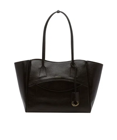 Hidesins Dual-handle Shoulder Bag In Black
