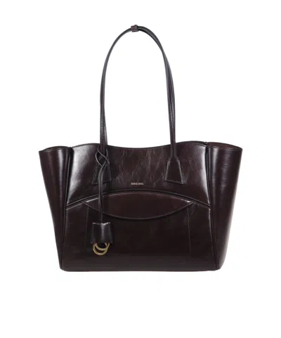 Hidesins Dual-handle Shoulder Bag In Brown