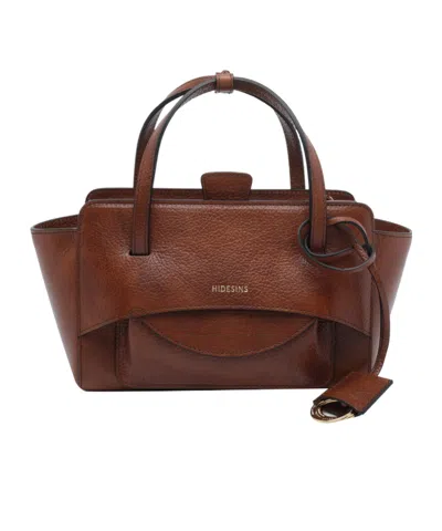 Hidesins Dual-handle Shoulder Bag In Brown