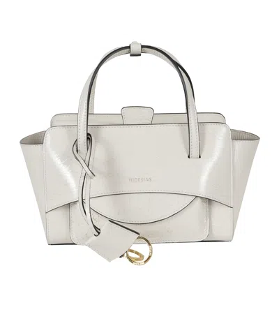 Hidesins Dual-handle Shoulder Bag In White