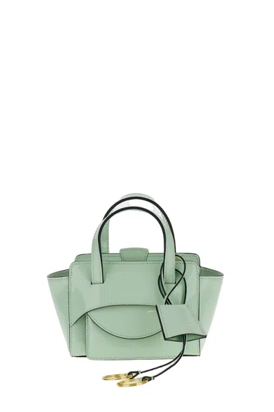 Hidesins Extra Small Flap Bag In Green
