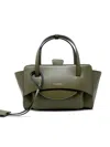 Hidesins Fl13tr5808 Flap S Premiere Musk Leather Handbag In Green