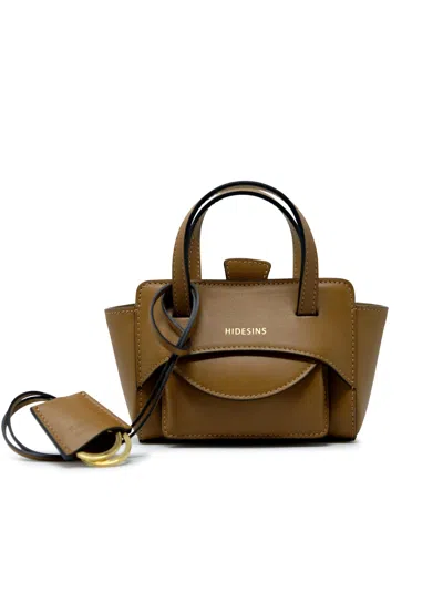 Hidesins Fl14tr23404 Flap Xs Premiere Caramel Leather Handbag In Brown