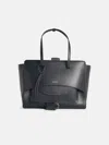 Hidesins 'flap' Black Leather Bag In Black