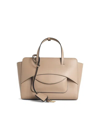 Hidesins 'flap' 'dove' Leather Bag In Multi