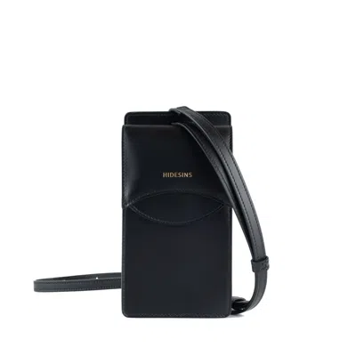 Hidesins Flap Gem Cell Phone Holder Black