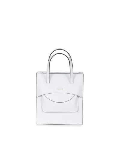 Hidesins Rochel  "flap J" Bag In White