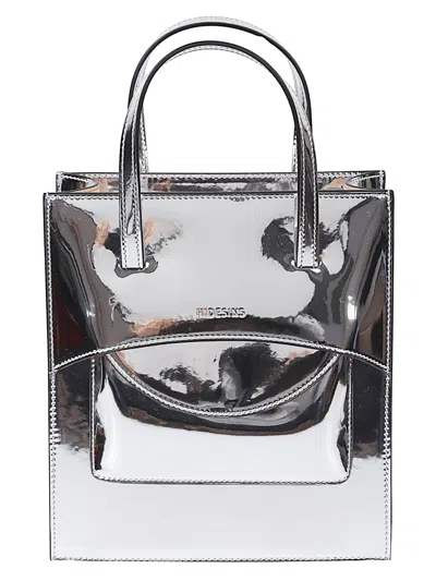 Hidesins Flap J Mini Leather Tote Bag
