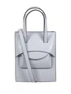 Hidesins Flap J Tote Bag In Blue