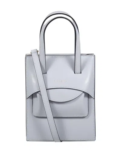 Hidesins Flap J Tote Bag In Blue