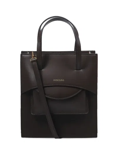 Hidesins Flap J Tote Bag In Brown