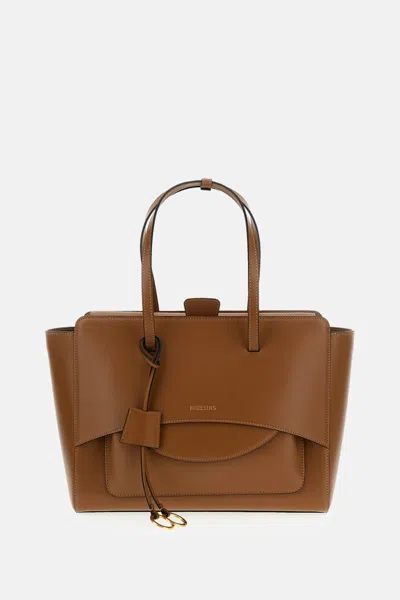 Hidesins Flap L Crossbody Bag In Brown