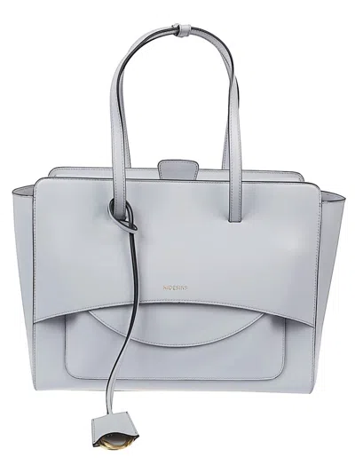 Hidesins Flap Large Leather Tote Bag