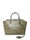Hidesins Flap Leather Tote Bag