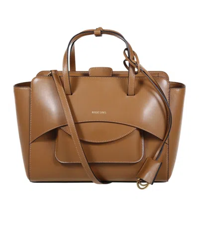 Hidesins Flap M Structured Tote Bag In Pattern
