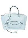 Hidesins Flap Medium Leather Tote Bag