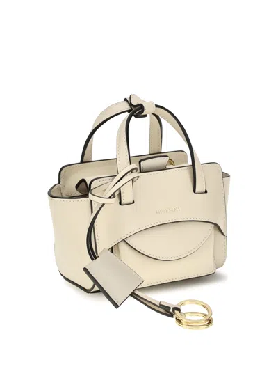 Hidesins Flap Mini Bag In Beige