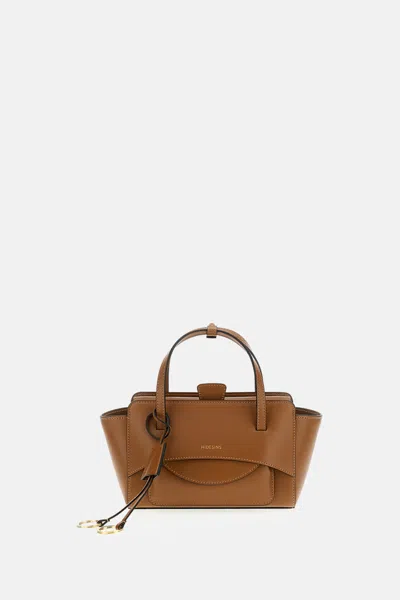 Hidesins Flap S Crossbody Bag In Brown