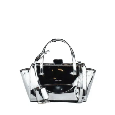 Hidesins Flap S Mirror Bag In Silver