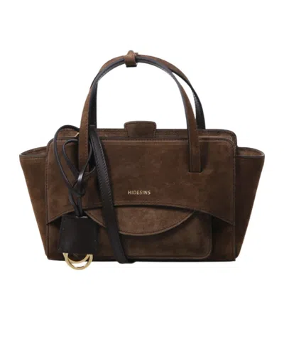 Hidesins Flap S Small Tote Bag In Blue