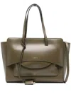 Hidesins Moss Leather Bag Flap L