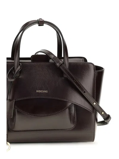 Hidesins Flap Shoulder Bag In Brown