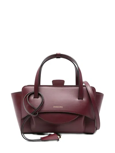 Hidesins Flap Small Leather Tote Bag
