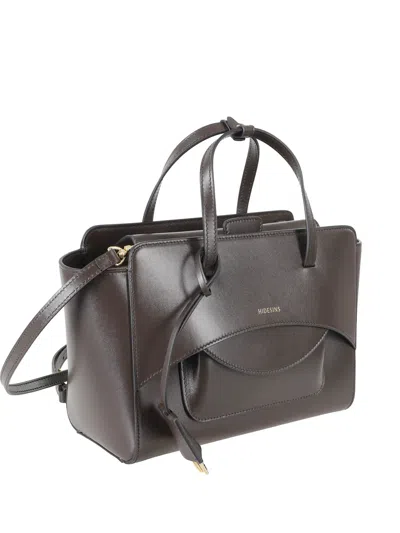 Hidesins Flap Tote Bag In Brown