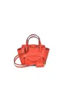 Hidesins Small Flap Premiere Tote Bag In Red