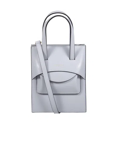 Hidesins Hand Shoulder Bag In Gray