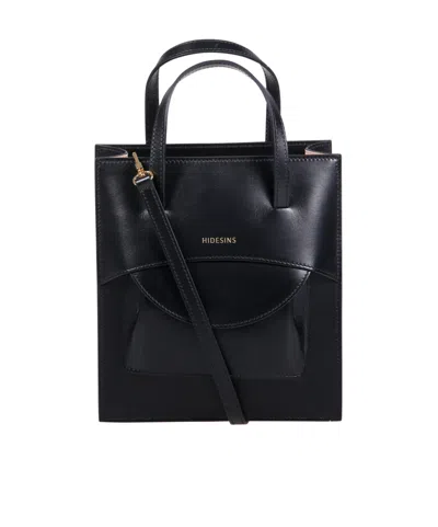 Hidesins Handbag And Shoulder Bag In Black
