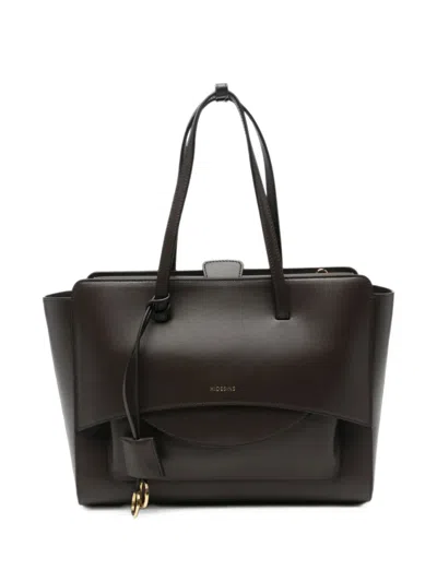 Hidesins Handbag "flap L" In Brown