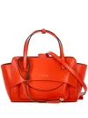 Hidesins Logo-lettering Leather Tote Bag