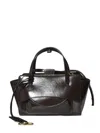 Hidesins Leather Tote Bag In Brown