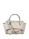 Hidesins Logo-debossed Tote Bag In Neutral