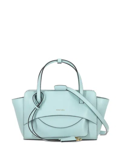 Hidesins Logo-lettering Leather Tote Bag
