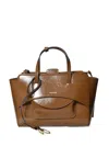 Hidesins Logo-print Tote Bag In Brown