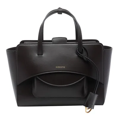 Hidesins Medium Flap Handbag In Brown
