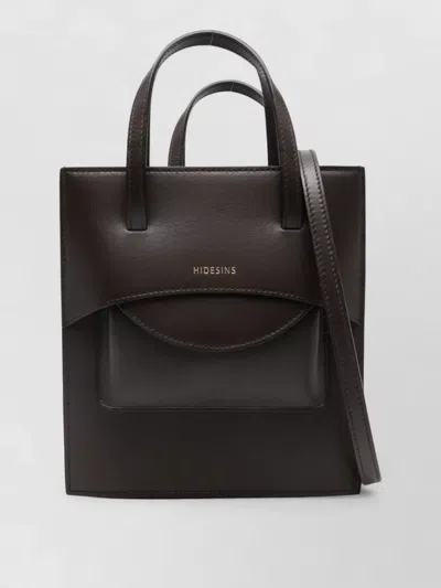 Hidesins Medium Leather Tote Bag Top Handle